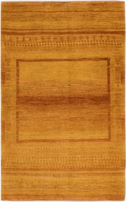 Loribaft Tappeto persiano 140 x 90 Giallo (Iran) Annodato A Mano