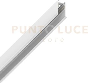 Ego recessed trim profilo sistema lineare binario bianco 200cm in a...