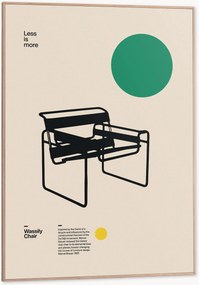 Stampa digitale incorniciata Wassily Chair