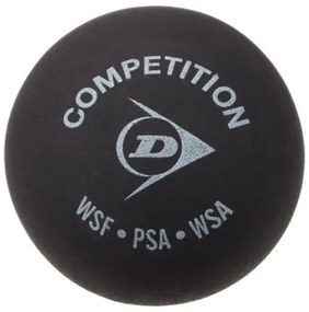 Pallina da Squash Revelation Dunlop Competition Allo Nero