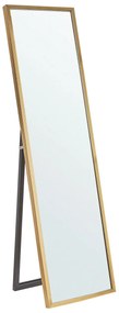 Specchio da terra oro 40 x 140 cm TORCY Beliani