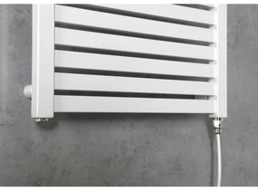 Aqualine - Radiatore elettrico da bagno TONDI-E 300W/230V 97 cm bianco