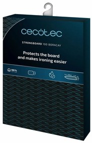 Copri asse da stiro Cecotec StrongBoard 100 Boracay Nero 119 x 43 cm