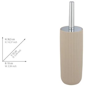 WENKO 25185100 - Scopino WC AGROPOLI 10x36,5 cm beige