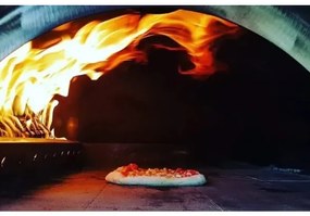 Forno A Legna Per Pizze Struttura In Acciaio 60x80 Cm Pulcinella Clementi