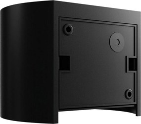 Applique LED 12W Bidirezione Curvo IP65 CCT con LED OSRAM - Nera