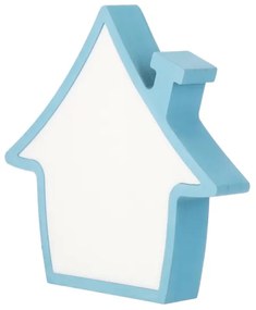Lampada da tavolo LED per bambini HOUSE LED/10W/230V blu