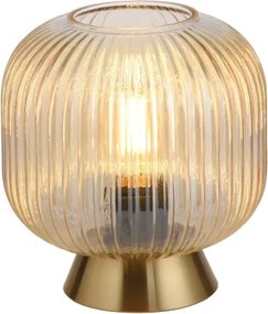 Schöner Wohnen 13573-27 - Lampada da tavolo NAMI 1xE27/25W/230V dorata/beige