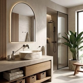 Lavabo da appoggio Rea Oktawia Saturn