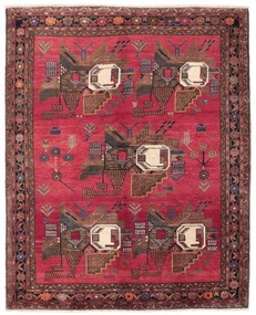 Afshar Tappeto 160 x 200 (Iran) Annodato A Mano