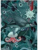 KEK Amsterdam Carta da parati Underwater Jungle 4 - M 1.95m