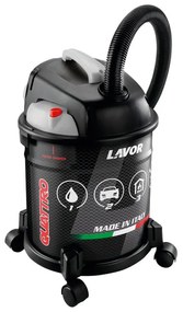 Aspiratore solidi e liquidi LAVOR QUATTRO aspirazione 180 kPa 20 L 1200 W