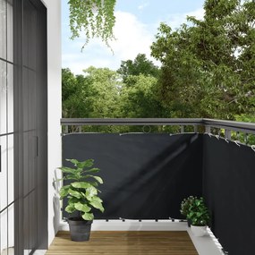 Paravento Da Balcone Antracite 1000x90 Cm İn Pvc /
