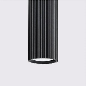 Lampadario nero Gleam – Sollux