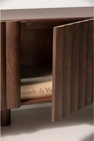 Mobile TV marrone in mango massiccio 160x55x40 cm Tamira – MOME