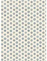 GP & J Baker Carta da parati Court Buttons - Blue