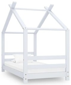Giroletto per Bambini Bianco in Massello di Pino 70x140 cm