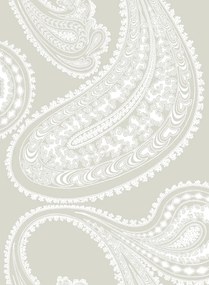 Cole & Son Tapete Rajapur - White on Linen