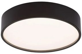 Rabalux 75009 - Plafoniera LED LARCIA LED/18W/230V IP44 4000K nero