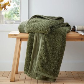 Coperta in micropile verde 130x170 cm Velvet Boucle - Catherine Lansfield