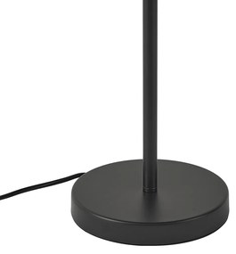 Lampada da tavolo retrò in acciaio nero 45 cm - Pauly