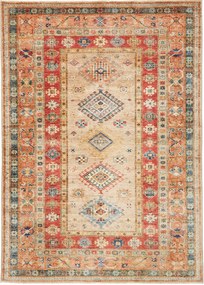Kazak Tappeto orientale 150x210 Giallo (Pakistan) Annodato A Mano