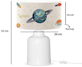 Lampada per bambini CANDY 1xE27/40W/230V bianca/multicolore