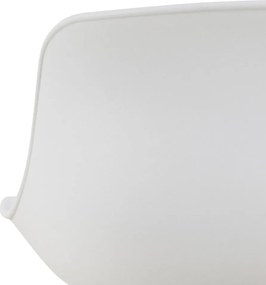 Sgabello da bar bianco (altezza della seduta 66 cm) Tina – Actona