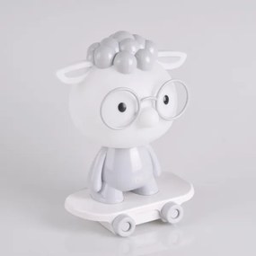 Lampada notturna LED dimmerabile per bambini LED/2,5W/230V peccora grigia