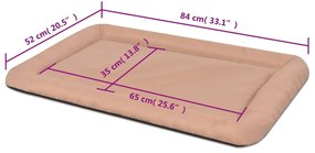 Materasso per cani taglia xl beige