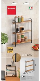 Organizer per spezie in legno York – Metaltex