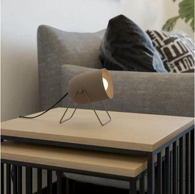 Eglo 44165 - Lampada da tavolo TILSTON 1xE14/8W/230V beige