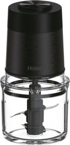 Haier I-Master Serie 5 Tritatutto 4 Lame in Acciaio Inox Ciotola in Vetro 0,5 L Nero