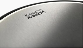 Cestino per la spazzatura color argento lucido in acciaio inox con pedale 30 l Arc – Joseph Joseph