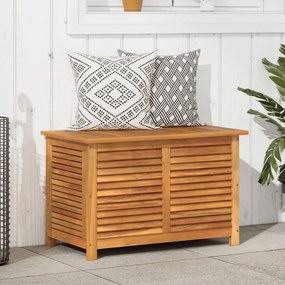 Contenitore Giardino Con Feritoia 90x50x56cm Massello Acacia /