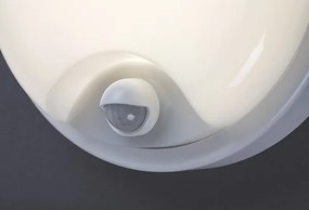 Rabalux 77214 - LED applique esterna con sensore LONATO LED/18W/230V IP65 bianco