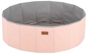 Piscina secca per bambini con palline pr. 80 cm rosa/grigio