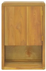 Mobile da bagno a parete 45x30x70 cm in legno massello di teak