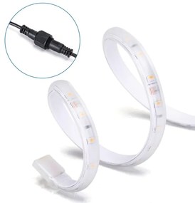 Aigostar - LED Striscia solare dimmerabile LED/20W/3,2V 20 m 2700K IP65 + +TC