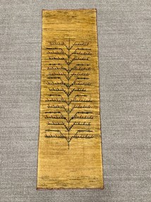Loribaft Tappeto persiano 130 x 40 Giallo (Iran) Annodato A Mano