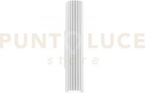 Applique a parete palladio bianca 2 luci attacco gu10 7x7x35cm in g...