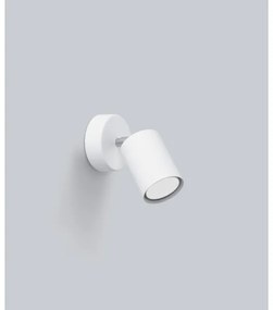 Sollux SL.1123 - Lampada da parete LEMMI 1xGU10/40W/230V bianca