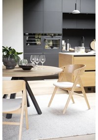 Set di 2 sedie da pranzo in colore naturale Waterton - Rowico