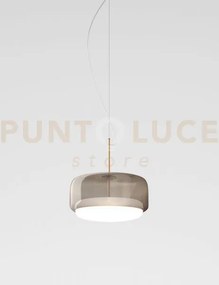 Jube sospensione g fume' bianco oro satinato 2 l2202 1 led 13w 200...
