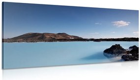 Stampa su tela – Laguna blu