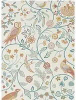 Morris & Co Carta da parati Newill - Indigo/ Saffron