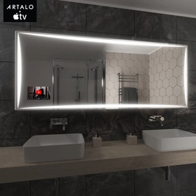 SMART specchio con illuminazione M5 premium + SmartScreen with Apple TV