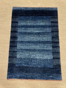 Loribaft Tappeto persiano 70x100 Blu (Iran) Annodato A Mano