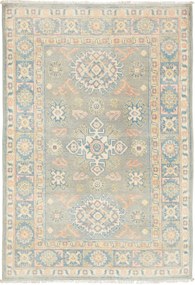 Kazak Tappeto 100x150 (Pakistan) Annodato A Mano
