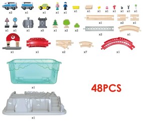 Set ferroviario - Treno in città